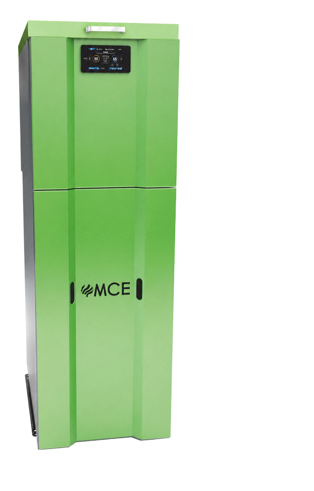 kocioł na pellet V1 Pellet Compact ddo małej kotłowni MCE